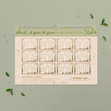 A Year to Grow - 2026 Monthly Planner