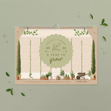 A Year to Grow - 2026 Monthly Planner