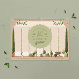 A Year to Grow - 2026 Monthly Planner
