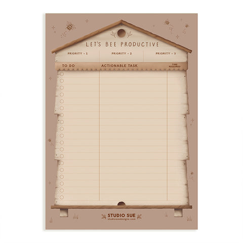 Let’s Bee Productive  – Notepad