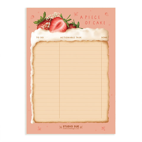 A Piece of Cake  – Notepad