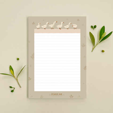 Ducks in a Row – Notepad