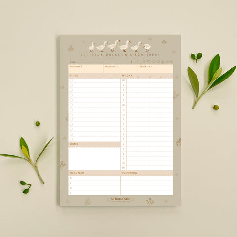 Ducks in a Row – Daily Planner