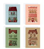 The Christmas Village - Greeting Card Set
