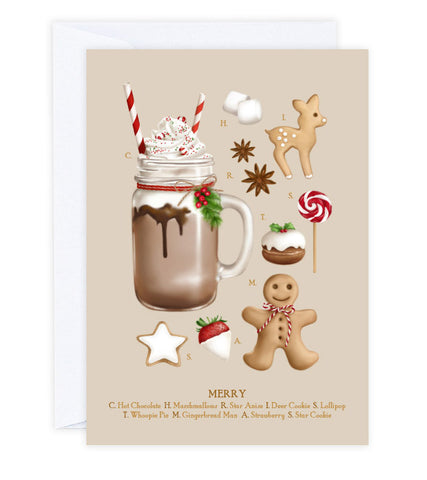 Christmas Treats Greeting Card