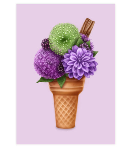 Berry Delightful Art Print