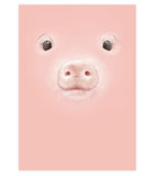 Peggy the Pig Art Print