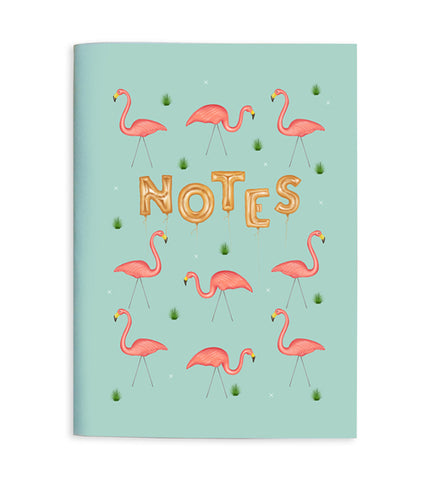 Garden Flamingoes Notebook