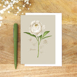 Fig.8 Peony Greeting Card