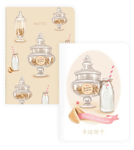 Fortune Cookies and Milk Notebook