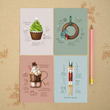 Handmade Christmas - Greeting Card Set