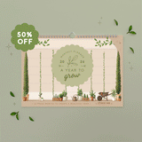 A Year to Grow - 2026 Monthly Planner