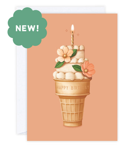 Birthday Scoop Greeting Card