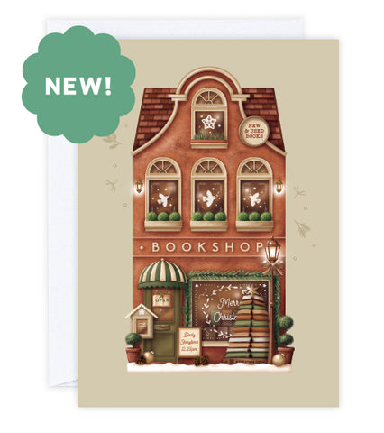 Bookshop - Greeting Card