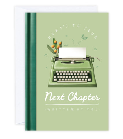 Your Next Chapter Greeting Card