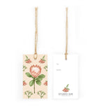 Pink Protea Gift Tag