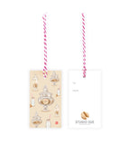 Fortune Cookies and Milk Gift Tag