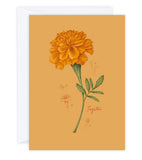 Fig.7 Marigold Greeting Card