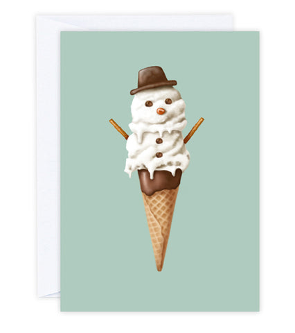 Snow Cone Greeting Card