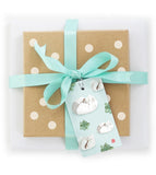 Present with Steamed Pork Buns Gift Tag