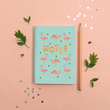 Garden Flamingoes Notebook