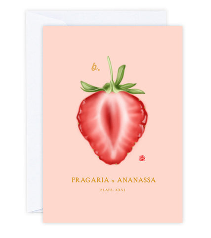 Strawberry Greeting Card