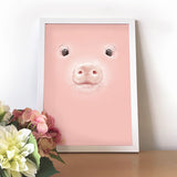 Peggy the Pig Art Print